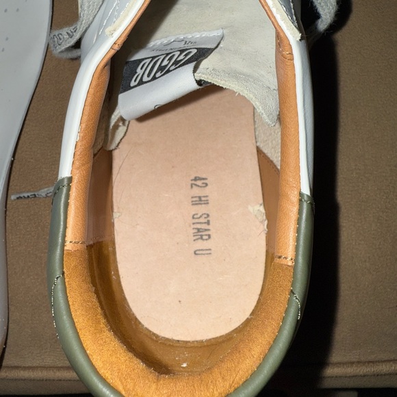 Golden Goose Men Hi Star Sneakers - Picture 12 of 13